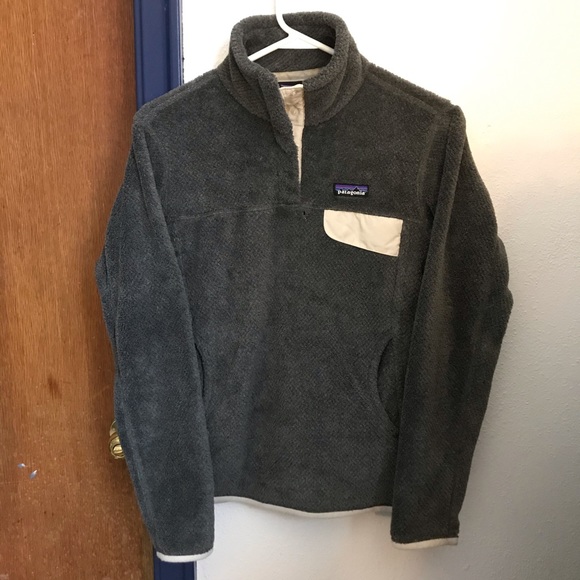 Patagonia fleece Grey Women’s Size M - Picture 1 of 5